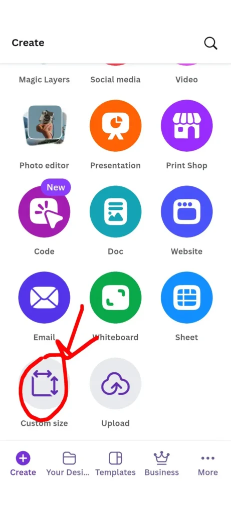 YouTube Thumbnail size 1280x720 pixels in Canva