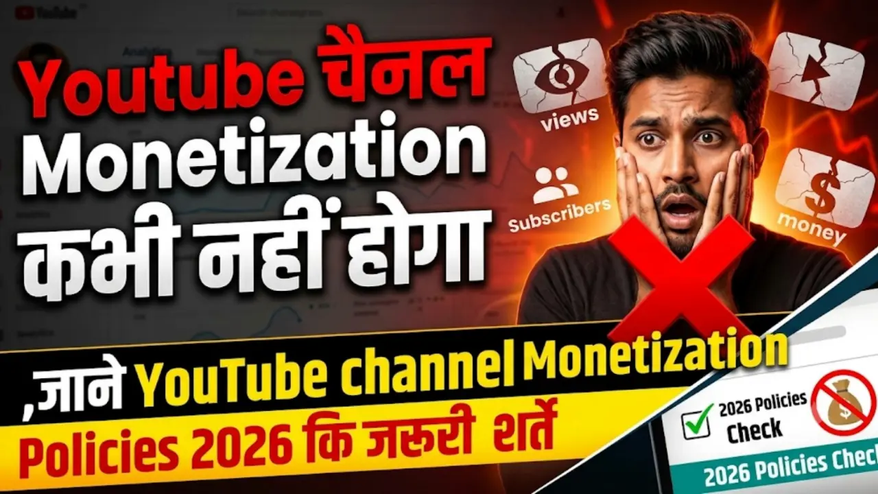 Youtube Channel Monetise karne ka tarika