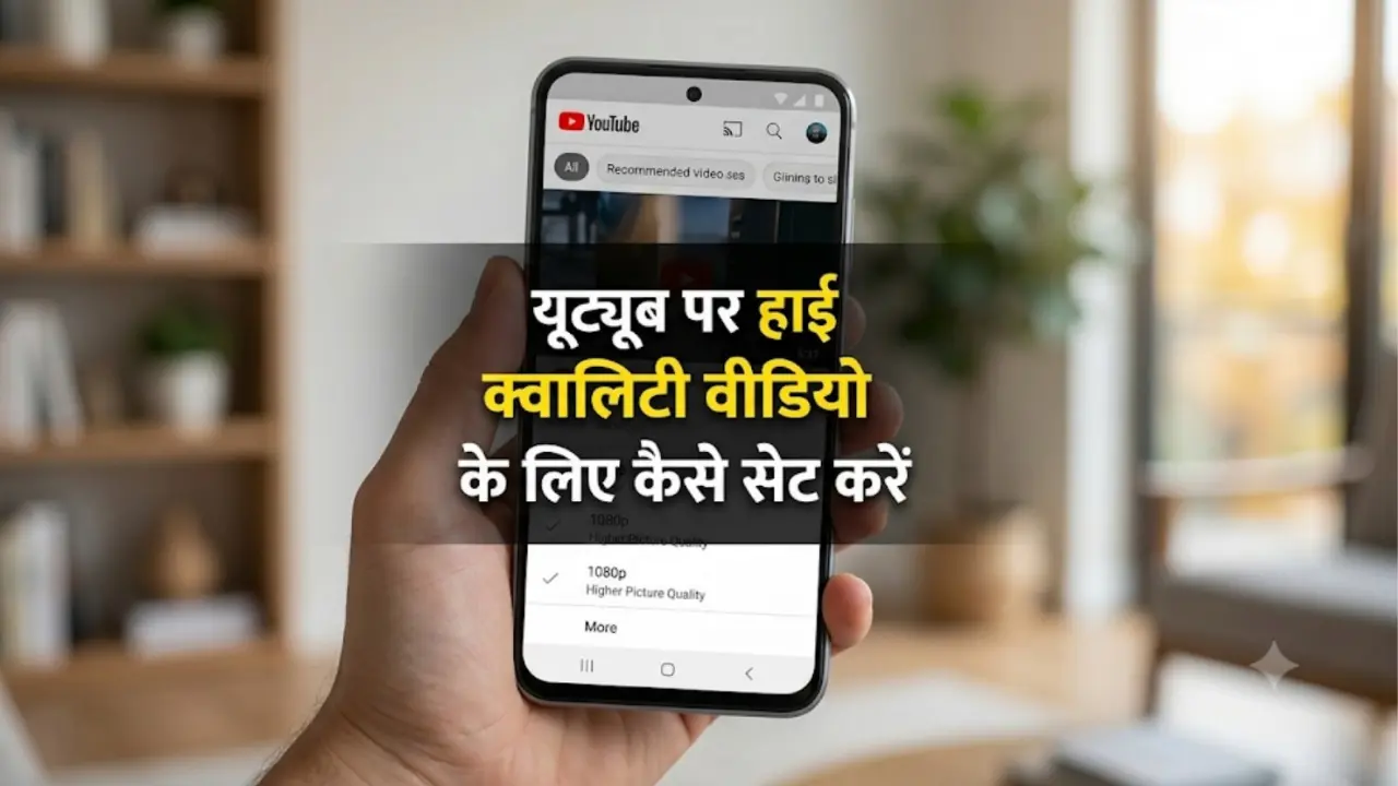 YouTube par high quality video kaise dekhe